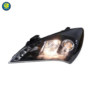 YU GUANG para <span class=keywords><strong>Hyundai</strong></span> <span class=keywords><strong>Genesis</strong></span> <span class=keywords><strong>Coupe</strong></span> Accesorios 2009 2012 Faros Delanteros Luces Delanteras Actualización de Faros LED Ensamblaje de Luces Diurnas - Product Image 2