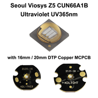 L'europe livraison gratuite supplémentaire 2x4 samsung UVA 385nm UVB 310nm uv élèvent la lumière pour veg fleur plantation