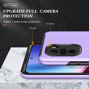 <span class=keywords><strong>New</strong></span> arrivals Armor loại chống vân tay từ chân đế điện thoại di động Trường hợp đối với Redmi K40 Redmi 9 điện - Product Image 5