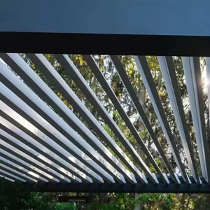 Toldo Retráctil de Aleación de Aluminio para Pérgola, Ventana Exterior, Control Remoto, Impermeable, para Jardín - Product Image 3