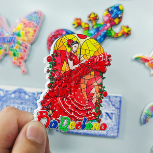 Tùy Chỉnh In 3D Đất Nước Polyresin Nam Châm Cho Tủ Lạnh Kích Thước Trung Bình Hình Dạng Không Thường Xuyên Thân Thiện Với Môi Từ Tính Cho Du Lịch Quà Lưu Niệm - Product Image 5