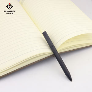 सम्मेलन के लिए उच्च गुणवत्ता वाला काला सरल लेकिन सुरुचिपूर्ण बॉलपॉइंट पेन लोगो - Product Image 5