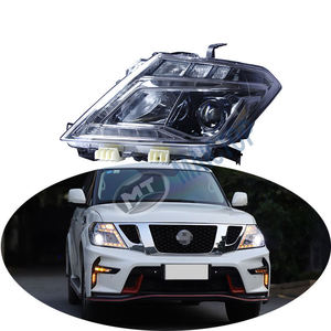 Apto para vehículos Nissan Patrol de 2012-2018, luces diurnas LED, faros de doble lente de alta especificación. - Product Image 1