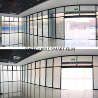 Pldc film intelligent pdlc film intelligent pour vitre avec télécommande film commutable pour projection arrière