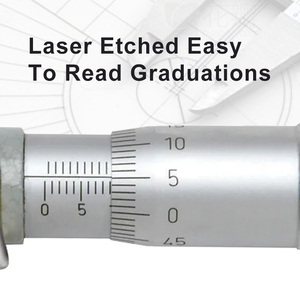 High Precision 1-2" <strong>Outside</strong> <strong>Micrometer</strong> Electronic <strong>Outside</strong> <strong>Micrometer</strong> Measuring Tools With Ratchet Stop - Product Image 4