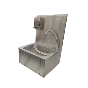 Fregadero de cocina de acero inoxidable VICTORY, fregadero de lavado inoxidable, desinfectante de manos para equipos de catering, hoteles, restaurantes, Chino directo - Product Image 2