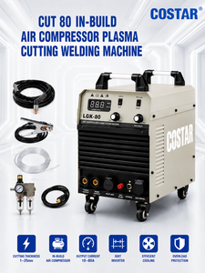 Costar Manufacture Power Source Built in Compressor Cortadoras Industrial Welders Portable <b>Plasma</b> Cutter <b>Cutting</b> Welding <b>Machine</b> - Product Image 1