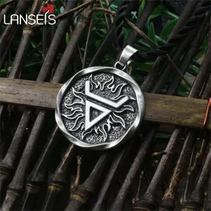 Símbolo Veles. Talismã da Riqueza Eslava. Pingente Talismã Eslavo Antigo. Joia. Colar Masculino Pagão. - Product Image 1