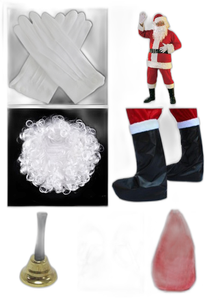 Disfraz de Papá Noel para Adultos, Conjunto Completo de 7 Piezas con Gorro para Hombre, Inspirado en Películas y TV - Product Image 3