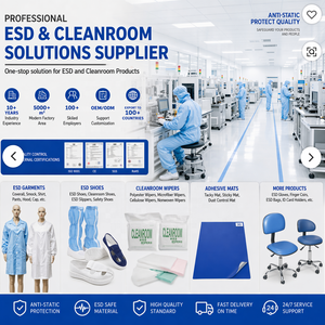 Combinaison pour salle blanche de classe GMP Combinaison antistatique autoclavable Vêtements pour répondre aux normes GMP Combinaison pour salle blanche fabriquée en Chine - Product Image 5
