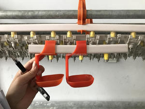 Nuove Gabbie per Polli SABO-128 Zincate a Caldo, Sistema di Abbeveraggio Automatico, Raccolta Uova, Capacità 120 Polli - Product Image 6