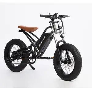 Высокоскоростной горный велосипед с широким радиусом действия, стальная рама, толстые шины, низкая цена, 1000 Вт, велосипед, взрослый Электрический мотоцикл, электрический мопед