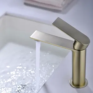 TIEMA Hot Style Brass Mixer Tpas Gold Luxury Basin Faucet Taps Bathroom Faucets