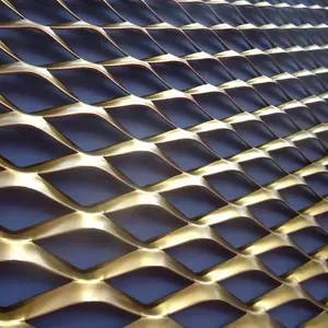 Stainless Steel 4ft X 8ft Sheets Galvanized Expanded Metal Mesh Sheet For Trailer Flooring