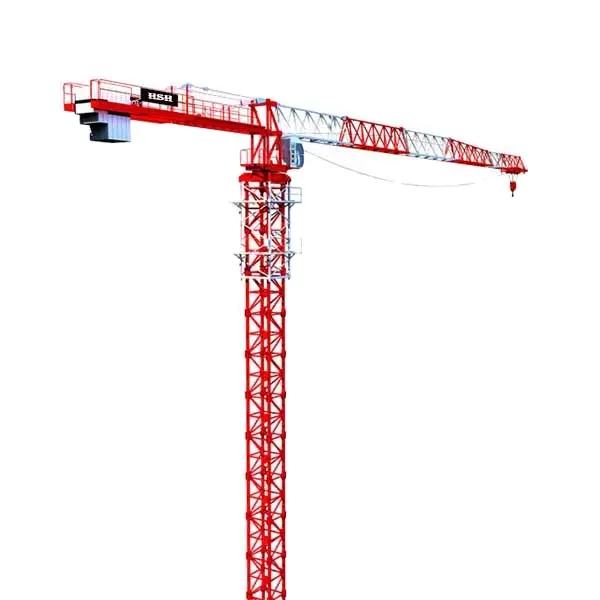 Gru A torre Prezzo QTP6015-8T Boom Lunghezza 60 m 1.3 t Mini Gru A Torre Fabbricazione