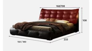 Juego de cama King de estilo italiano de lujo barato a <span class=keywords><strong>precio</strong></span> de fábrica con cómoda tapicería de cama suave de madera hecha en China para hoteles - Product Image 6