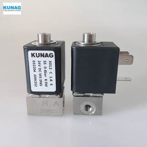 Vanne solénoïde à trois voies électrique à haute température de type 3012-A1, structure à bille, contrôle de l'eau et du gaz, fixation inférieure, personnalisable OEM - Product Image 4