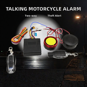 Zweiwege-Motorrad-Sprechalarmanlage Schlüsselloser Zugang Mobile App-Steuerung 10-50m Reichweite Wasserdichtes Diebstahlschutzsystem - Product Image 2