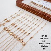 XUPING 18K Altın Rengi Mineli Çiçek ve Yıldız Şekilli Halhal Renkli Göz Sarkan Ayarlanabilir Ayak Bileği Bilekliği Moda Kadın Ayak Takısı