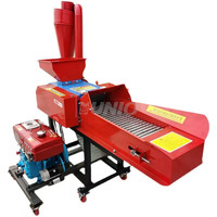 Offre Spéciale alimentation herbe fourrage hachoir Machine coupe-paille et broyeur Machine volaille ferme coupe-paille