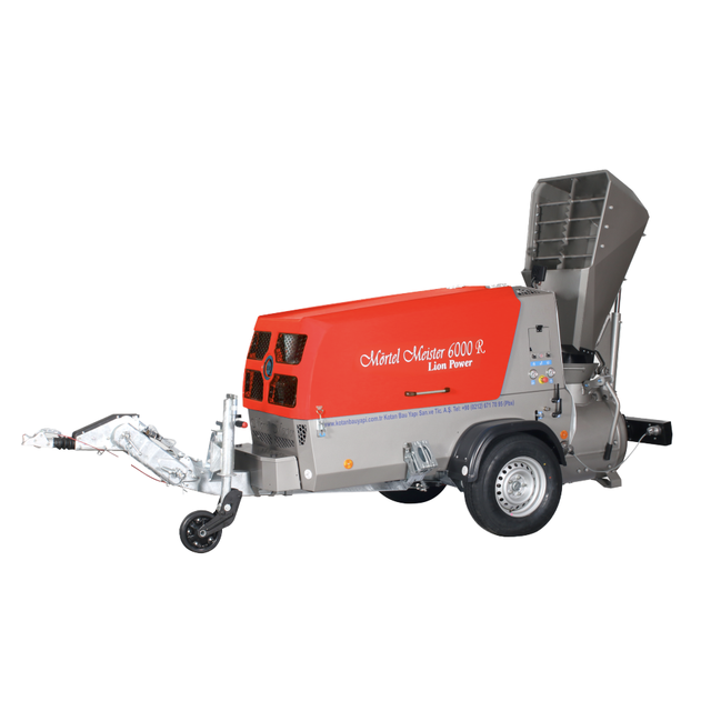 Mortel Meister MM6000RB Lion Power Most Powerful Diesel Screed Mixer and Pump with Skip Feature Construction Machinery