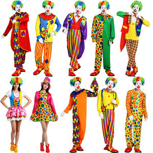 Disfraz de Halloween, disfraces de fiesta para adultos, trajes de <span class=keywords><strong>payaso</strong></span>, disfraces de actuación en escenario con peluca y máscara - Product Image 6