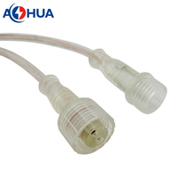 AHUA M12 LED Lighting connecteur de câble moulé étanche à 2 broches