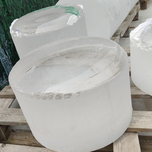 高品質 fused quartz glass ingot （産業用途向け）– 丈夫で信頼