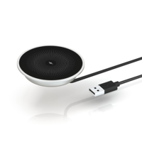 Chargeur sans fil invisible 15W, chargeur sans fil sous le bureau, chargeur sans fil intégré pour iPhone/téléphone Android