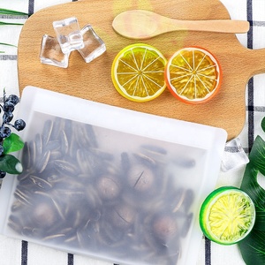 Sac de conservation alimentaire en silicone 1000/2000 ml, qualité alimentaire, réutilisable, sac en silicone réutilisable, sac alimentaire en silicone scellable - Product Image 5