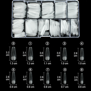 <span class=keywords><strong>Uñas</strong></span> <span class=keywords><strong>Postizas</strong></span> Francesas Transparentes con Logotipo Personalizado, <span class=keywords><strong>Uñas</strong></span> Artificiales <span class=keywords><strong>de</strong></span> Cobertura Completa, <span class=keywords><strong>Uñas</strong></span> <span class=keywords><strong>Postizas</strong></span> Tipo Ataúd - Product Image 4