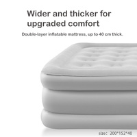 Matelas Gonflable Pliable Épaissi King Size sur Mesure à Gonflage et Dégonflage Automatiques avec Pompe Intégrée pour la Maison et le Camping (Vente en Gros)