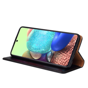 Étui Portefeuille En Cuir PU Élégant Pour Samsung Galaxy A71(<span class=keywords><strong>5G</strong></span>) -Fermeture Magnétique Et Plusieurs Porte-cartes - Product Image 5