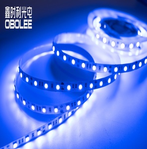 RGB LED Strip <b>Light</b> 5mm Single Row 120 LEDs/m 12V 24V Color Changing Flexible Cuttable Strip for Cabinet Bedroom Home Decoration - Product Image 6
