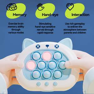 Quick Push Game Console Puzzle Challenge pour enfants Smart Fidget Game Sensory Toys Controller Machine Stress Relief Gifts - Product Image 2