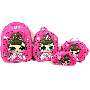 Sac à dos personnalisé pour filles, sac à dos d'école 3D mignon pour enfants, sac à dos d'école primaire, vente en gros - Product Image 2