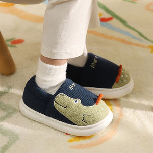 <span class=keywords><strong>Hiver</strong></span> Chaud Mignon Cartoon Intérieur Mule Doux Antidérapant Chaussons Fluffy pour Enfants Adolescents Garçons Filles Enfants Maison <span class=keywords><strong>Chaussures</strong></span> Coton Usine - Product Image 6