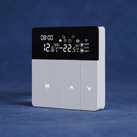 Thermostat intelligent WiFi Tuya pour chauffage au sol électrique, chaudière à eau et à gaz, contrôle vocal de la température, télécommande pour Google Home Alexa LCD