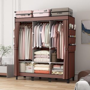 Étagère de rangement pliable en PVC imperméable pour vêtements, grande capacité, design durable, pour chambre à coucher - Product Image 2