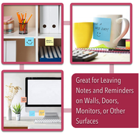 Pastel Sticky Notes Auto-Bâton Blocs-Notes