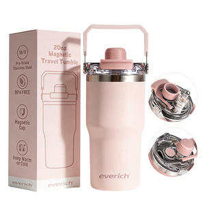 Termo de Boca Ancha de Gran Capacidad con Asa Ancha, Mantiene la Temperatura por Mucho Tiempo, Termo Magnético para <span class=keywords><strong>Agua</strong></span> Frí<span class=keywords><strong>a</strong></span> o Caliente - Product Image 3