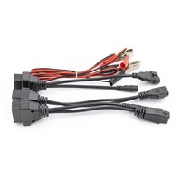 Cable OBDII para Escáner de Diagnóstico Automotriz, Convertidor de Interfaz, Juego Completo de 8 Cables para Autos Antiguos, Adaptador OBD1 OBD2, 12V, 1 Año