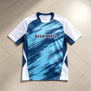 Nuova Maglia da Calcio Traspirante in Rete, Asciugatura Rapida, <span class=keywords><strong>Top</strong></span> Sportivo Personalizzabile <span class=keywords><strong>per</strong></span> Squadre, Uniforme <span class=keywords><strong>per</strong></span> <span class=keywords><strong>Allenamento</strong></span> e Partite - Product Image 4