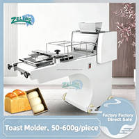 Industrielle Edelstahl-Brotteigformmaschine Automatische Toastformmaschine für Gewerbliche Bäckereiausrüstung und Brotläden