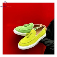 Dreamy Stark DS23027 Chaussures de marche d'extérieur respirantes en daim de vache de haute qualité, à enfiler, avec semelle intermédiaire et extérieure en caoutchouc, légères