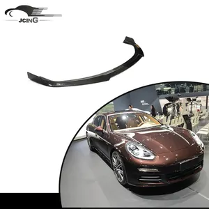 High Precision Carbon Fiber Front Bumper Lip For Porsche Panamera 970 Hatchback 4-Door 2014-2016