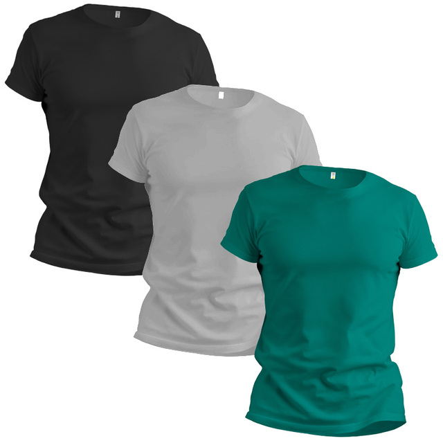 Wholesale High Quality Sublimation Printing Blank T-shirt Promotional t Shirt 100% Polyester Custom t Shirts for Advertising