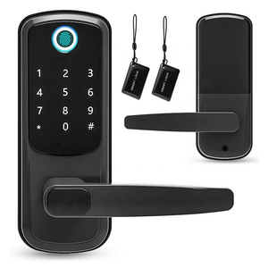 Serrure de porte intelligente <span class=keywords><strong>Aqara</strong></span> de style américain, étanche, pour porte en verre, avec télécommande RFID - Product Image 1