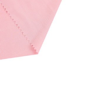 Trong Kho Bán Buôn Số Sợi 40S 95 Polyester 5 Spandex Elastane Băng Lụa Sườn Đan Chủ Đề Vải Mát Mẻ Và Thoải Mái - Product Image 5