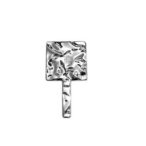 Espejo de Bolsillo Compacto Personalizado con Diseño de Ondas de Agua, Accesorio Clásico y Elegante para Maquillaje, 10.5x19x1CM MYOM-01 Sin Marca - Product Image 5